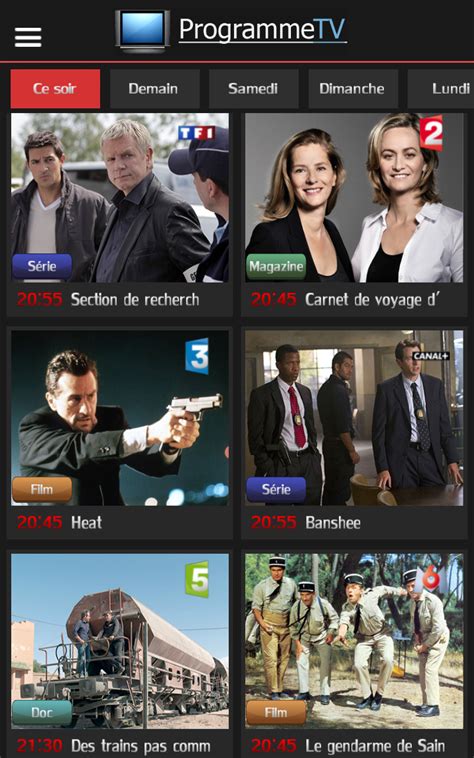 tv programme gratuit